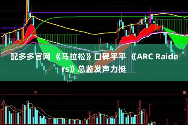 配多多官网 《马拉松》口碑平平 《ARC Raiders》总监发声力挺